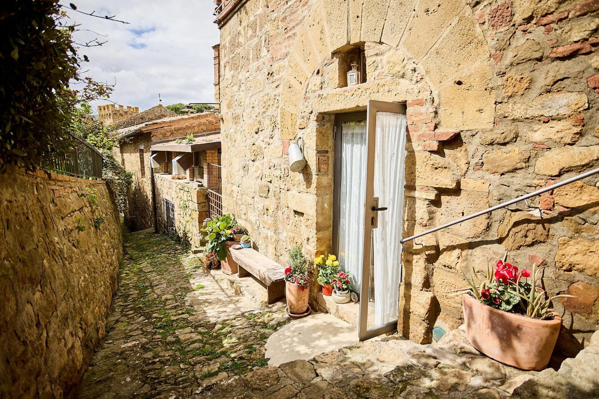 Casa Torta Otel Monticchiello Dış mekan fotoğraf